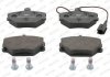 Тормозные колодки, дисковый тормоз (набор) FERODO FDB524 (фото 1)