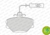Тормозные колодки, дисковый тормоз (набор) FERODO FDB524 (фото 2)