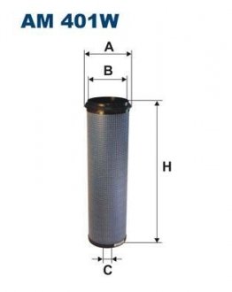 Фильтр воздуха FILTRON AM401W