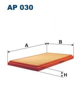 Фільтр повітряний FILTRON AP030