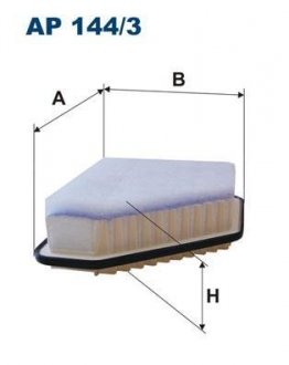 Воздушный фильтр AP144/3 FILTRON AP1443 (фото 1)