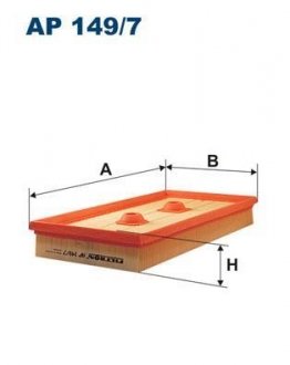 Фільтр повітря FILTRON AP1497
