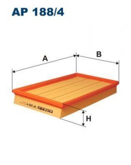 Фильтр воздуха FILTRON AP1884 (фото 1)