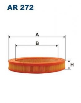 Фільтр повітряний FILTRON AR272