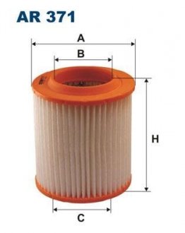 Воздушный фильтр FILTRON AR371