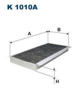 Фильтр салона FILTRON K1010A