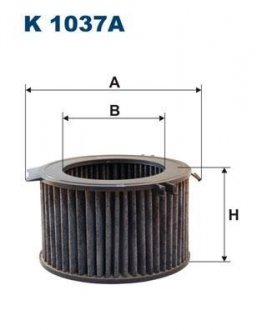 Фильтр салона FILTRON K1037A