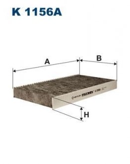Фильтр воздуха (салона) FILTRON K1156A