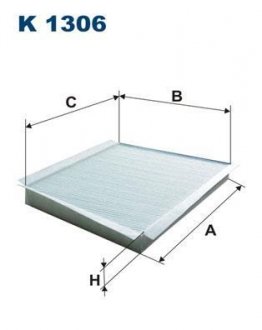 Фильтр воздуха (салона) FILTRON K1306