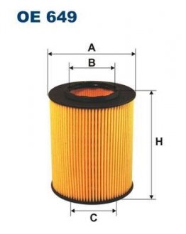 Масляный фильтр FILTRON OE649