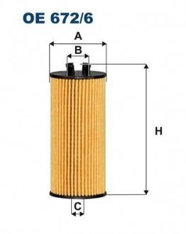 Фільтр масла FILTRON OE6726 (фото 1)