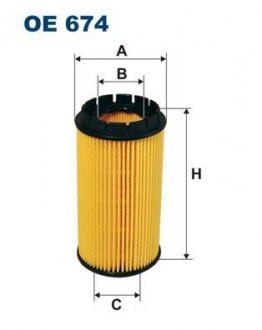 Масляный фильтр FILTRON OE674