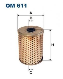 Фільтр гідравлічний FILTRON OM611