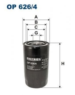 Фильтр масла FILTRON OP6264