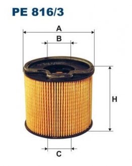Фильтр топлива FILTRON PE8163 (фото 1)