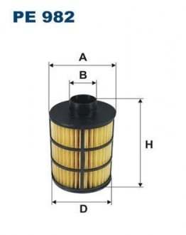 Фильтр топлива FILTRON PE982