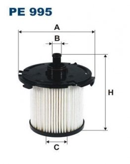 Фильтр топлива FILTRON PE995