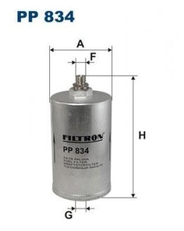 Фільтр палива FILTRON PP834