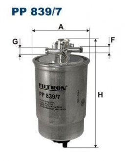 Фільтр палива FILTRON PP8397