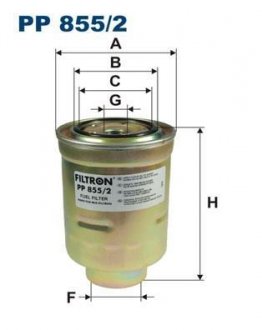 Фильтр топлива FILTRON PP8552 (фото 1)