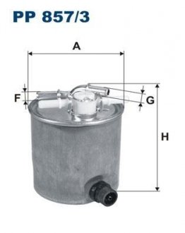 Фильтр топлива FILTRON PP8573 (фото 1)