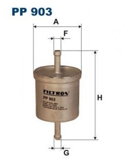 Фільтр палива FILTRON PP903