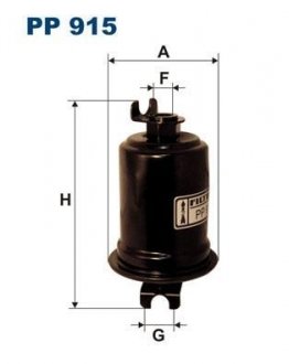 Фильтр топлива FILTRON PP915 (фото 1)