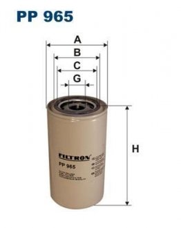 Фильтр топлива FILTRON PP965 (фото 1)