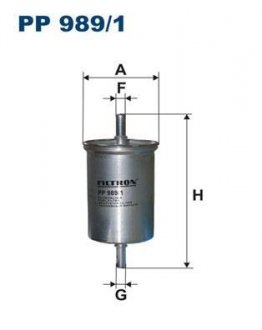 Фильтр топлива FILTRON PP9891 (фото 1)