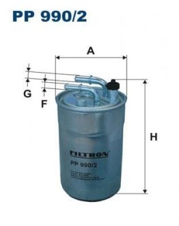 Фільтр палива FILTRON PP9902