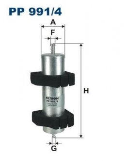 Фильтр топлива FILTRON PP9914