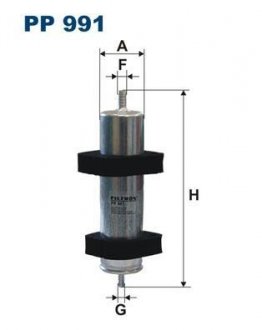 Фильтр топлива FILTRON PP991 (фото 1)