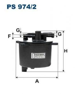 Фільтр палива FILTRON PS9742