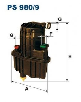 Фільтр палива FILTRON PS9809