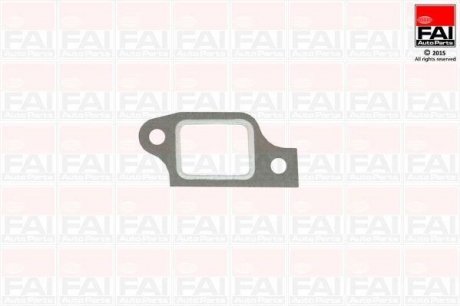 Прокладка выпускного коллектора Ford Sierra 1,8 FAI AUTOPARTS Fischer Automotive One (FA1) EMS109