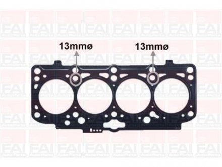 Прокладка Г/Б (1,71mm) Audi А3 VW Golf/Bora/Polo 1.9T FAI AUTOPARTS Fischer Automotive One (FA1) HG1011B (фото 1)