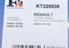 Монтажный набор компрессора OPEL MOVANO, RENAULT MASTER 2.8 D 98-01 AUTOMOTIVE ONE Fischer Automotive One (FA1) KT220035 (фото 10)