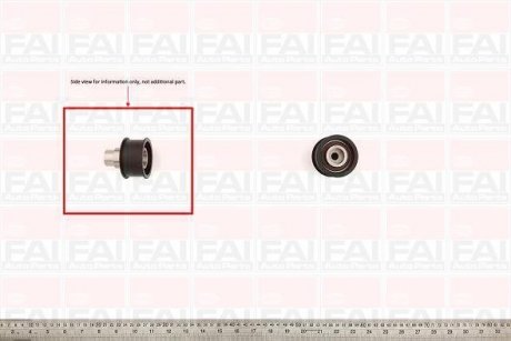 Ролик Opel Astra /Vectra 1,7D 91- FAI AUTOPARTS Fischer Automotive One (FA1) T9263