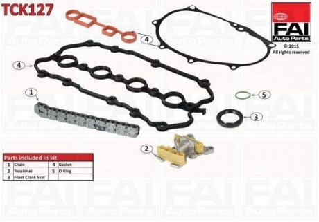 Цепь привода кулачкового вала.) FAI AUTOPARTS Fischer Automotive One (FA1) TCK127 (фото 1)