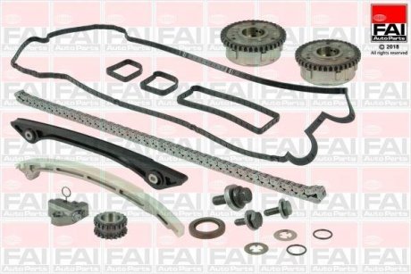 Комплект ГРМ (ланцюг + елементи))) FORD LAND ROVER FAI AUTOPARTS Fischer Automotive One (FA1) TCK288LVVT