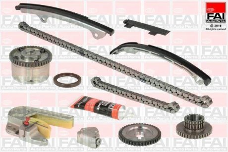 Набор цепи ГРМ NISSAN PRIMERA (02-), X-TRAIL (01-) FAI AUTOPARTS Fischer Automotive One (FA1) TCK31VVT