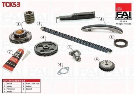 Цепь привода кулачкового вала.) FAI AUTOPARTS Fischer Automotive One (FA1) TCK53