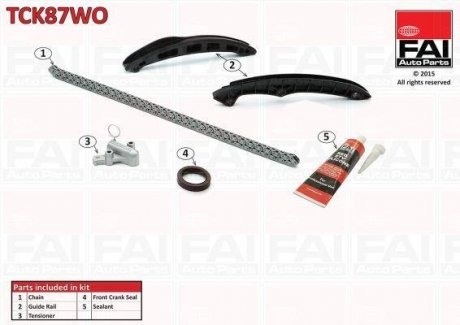 Механізм ГРМ (набір) FAI AUTOPARTS Fischer Automotive One (FA1) TCK87WO (фото 1)