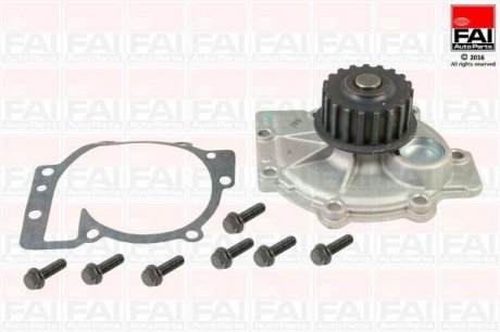 Водяна помпа Renault Focus,Mondeo,Laguna/ Volvo S40,S60,S70 1.6-2.5 07.95- FAI AUTOPARTS Fischer Automotive One (FA1) WP3090 (фото 1)