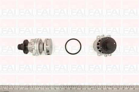 Водяна помпа Bmw 525TD/TDS 91- E34,E39+318 FAI AUTOPARTS Fischer Automotive One (FA1) WP3096 (фото 1)