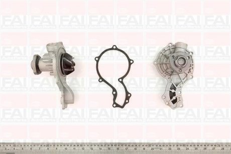 Водяна помпа VAG 1.6/1.9D/TD 1.3-2.0 83- FAI AUTOPARTS Fischer Automotive One (FA1) WP3193