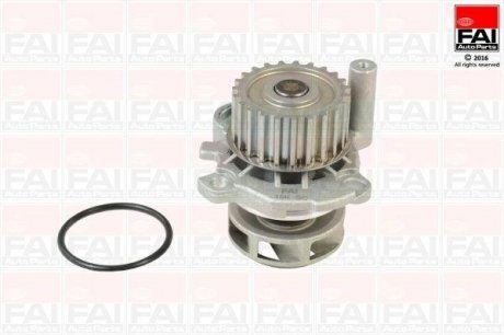 Водяна помпа VAG A3/A4/A6/Fabia/Octavia/Superb/Bora/Caddy III/Golf IV/Passat/T-5 1.8/1.8T 20V/2.0 Ecofuel 1996- FAI AUTOPARTS Fischer Automotive One (FA1) WP6128 (фото 1)