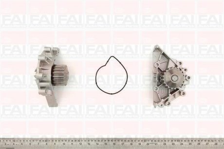 Насос води FAI AUTOPARTS Fischer Automotive One (FA1) WP6309 (фото 1)