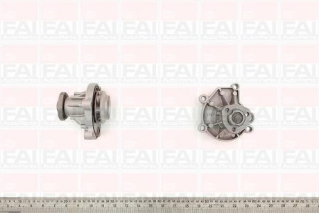 Водяна помпа Seat Cordoba, Ibiza IV Skoda Fabia VW Polo, Fox 1,2 07.01- FAI AUTOPARTS Fischer Automotive One (FA1) WP6402