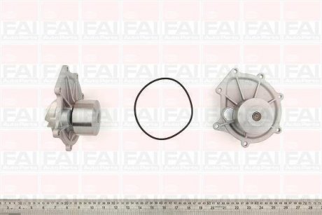 Насос води FAI AUTOPARTS Fischer Automotive One (FA1) WP6404